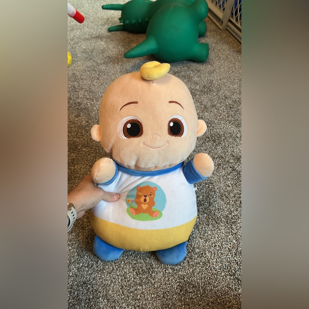 Adorable Plush Baby Doll with Lion Print